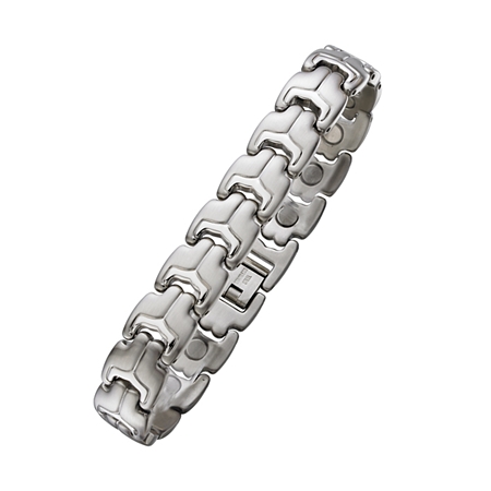 Magnetic Stainless Steel Bracelet - Click Image to Close